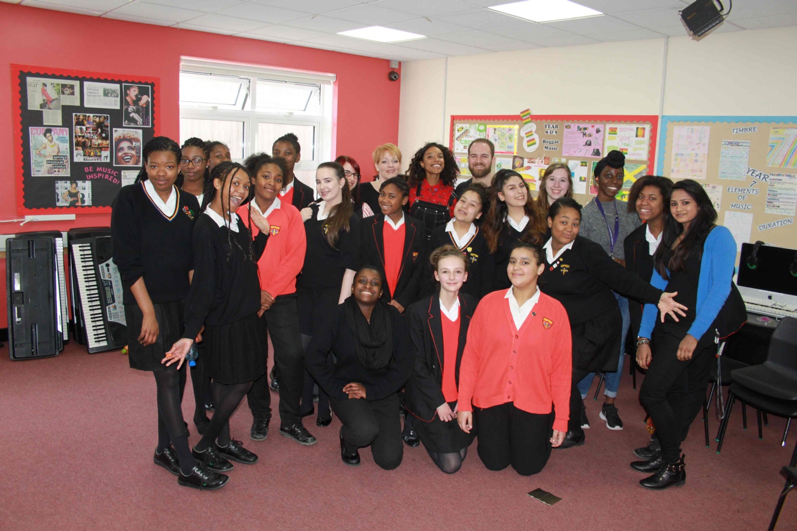 Norbury High School for Girls - Celeste Choir and Lianne La Havas 2016